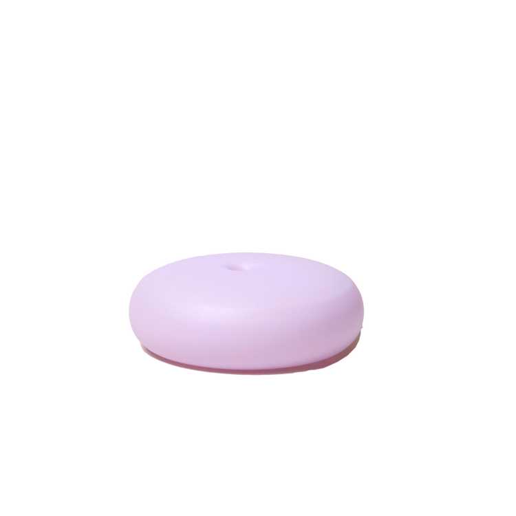 Frosted Glass Incense Holder Small in Lilac