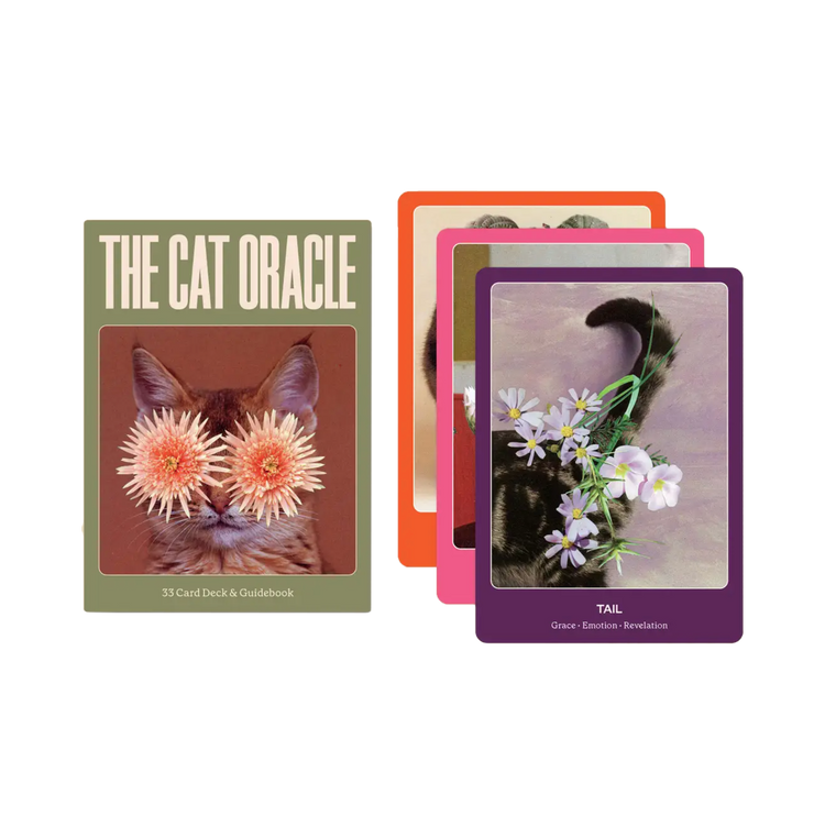 The Cat Oracle: 33 Card Deck & Guidebook