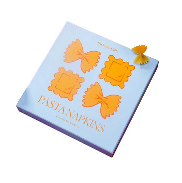 Pasta Cocktail Napkins - Set of 4