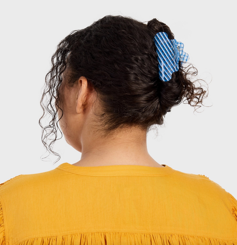 Baby Nimbus Claw in Blue Lattice