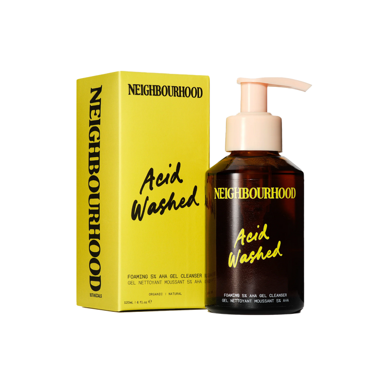 Acid Washed - Foaming 5% Aha Gel Cleanser