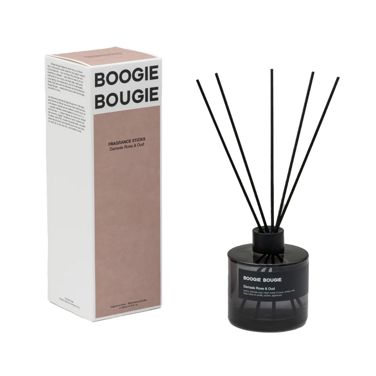 Damask Rose & Oud Fragrance Sticks - 200ml