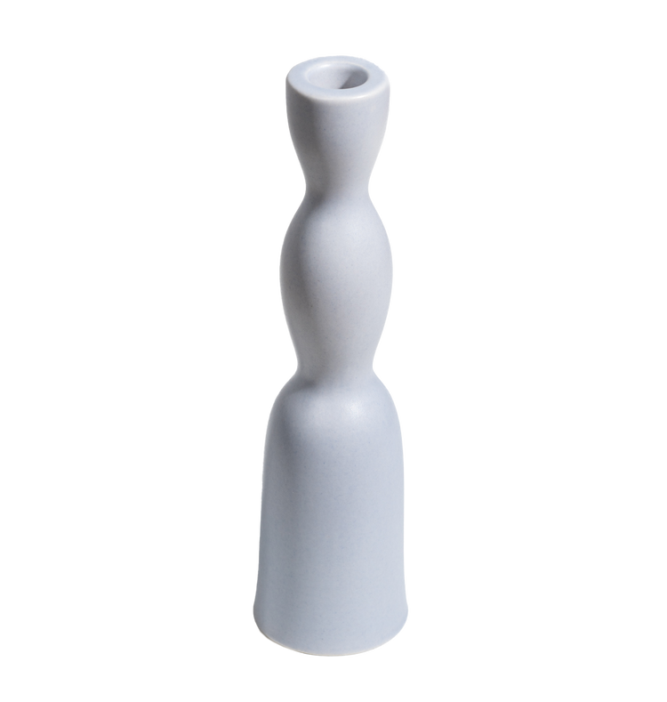 Wave Candleholder Tall - Lilac