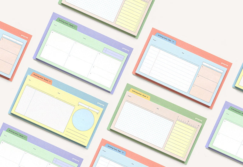 Archiving Sticky Memo - Step