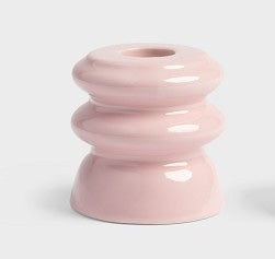 Small Stoneware Candle Holder