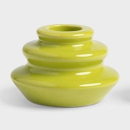 Small Stoneware Candle Holder