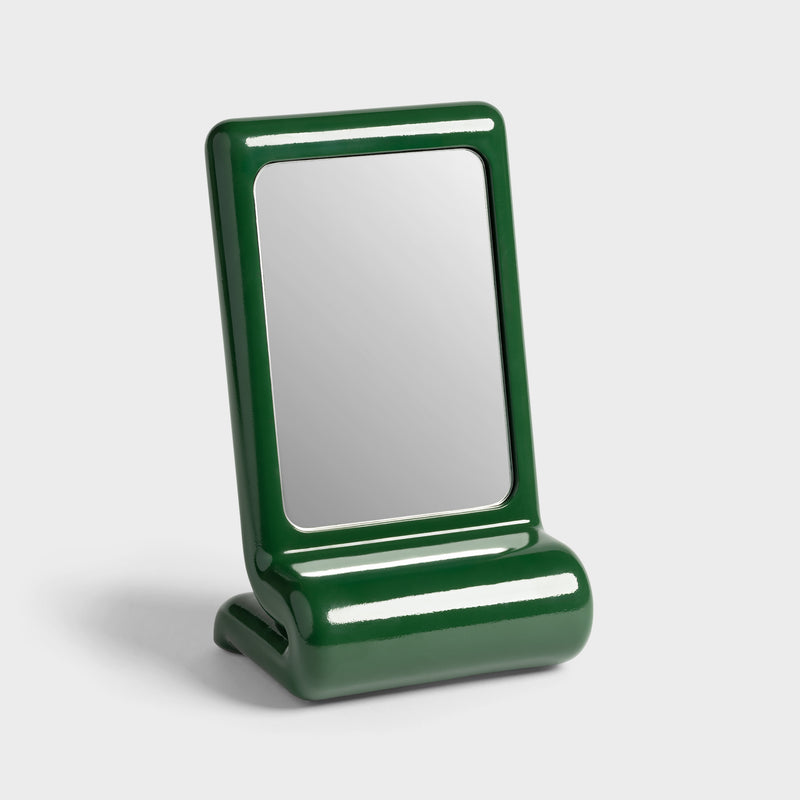 Whip Vanity Mirror in Green