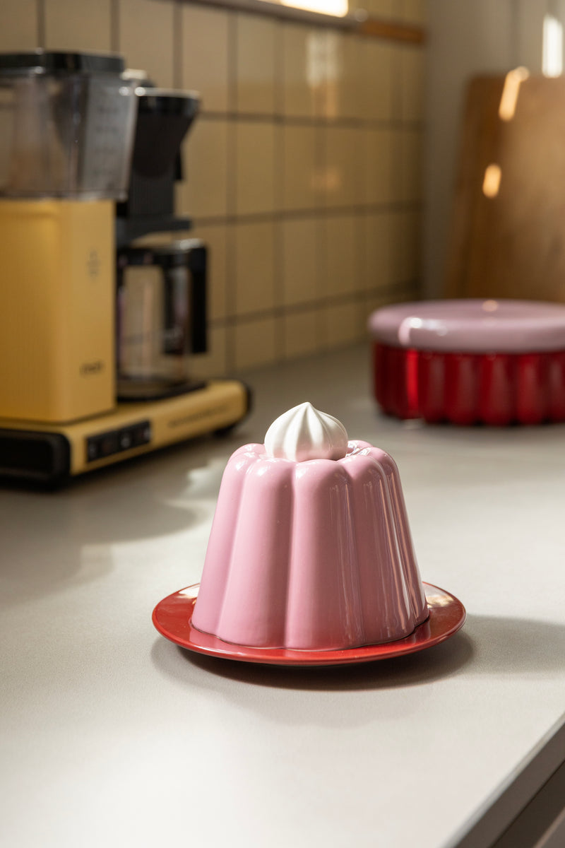Pudding Cloche in Pink