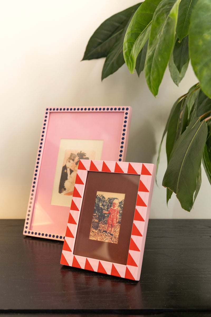 Large Dot Photo Frame