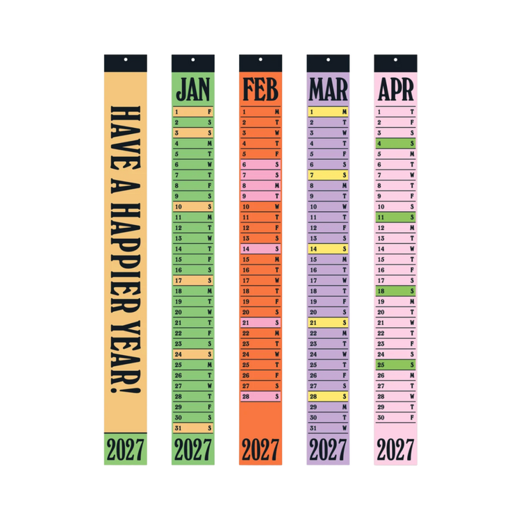 2027 Long Long Calendar