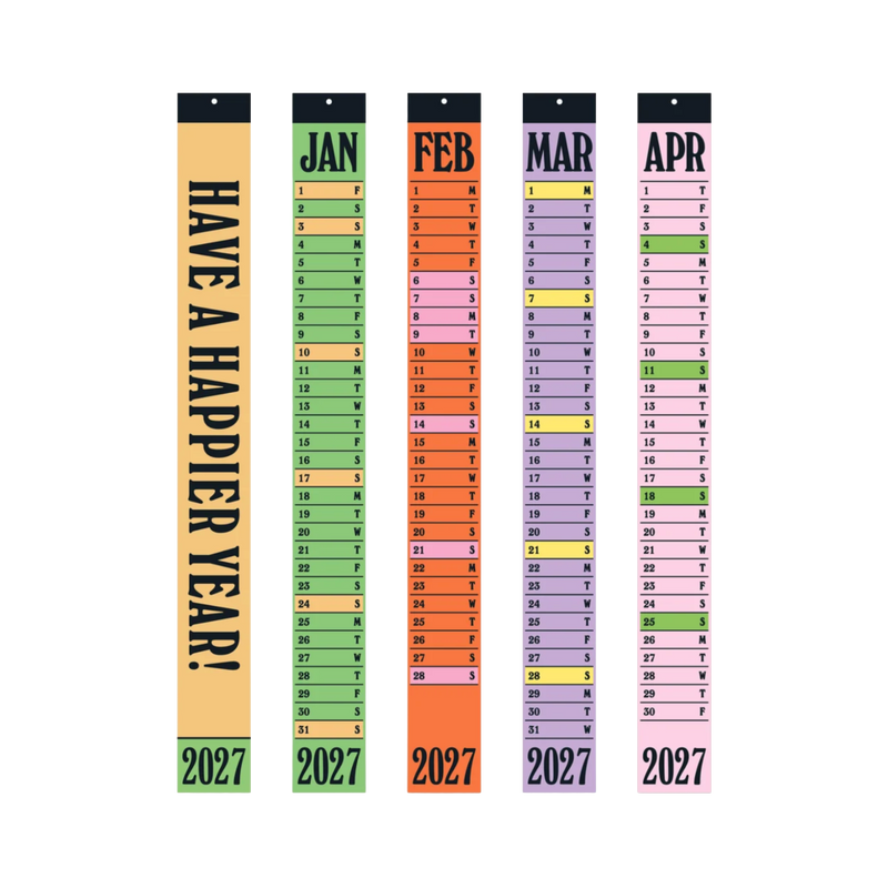 2027 Long Long Calendar