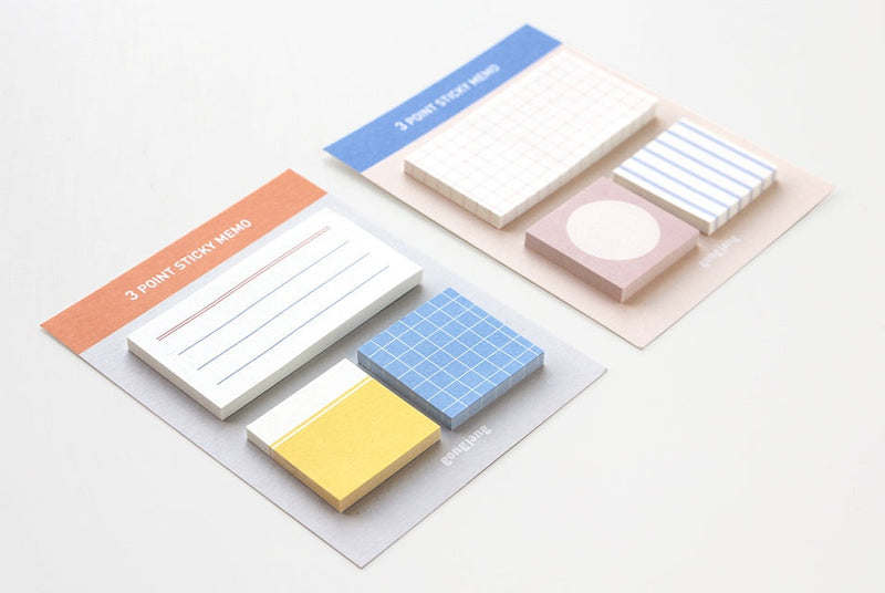 3 Point Sticky Memo