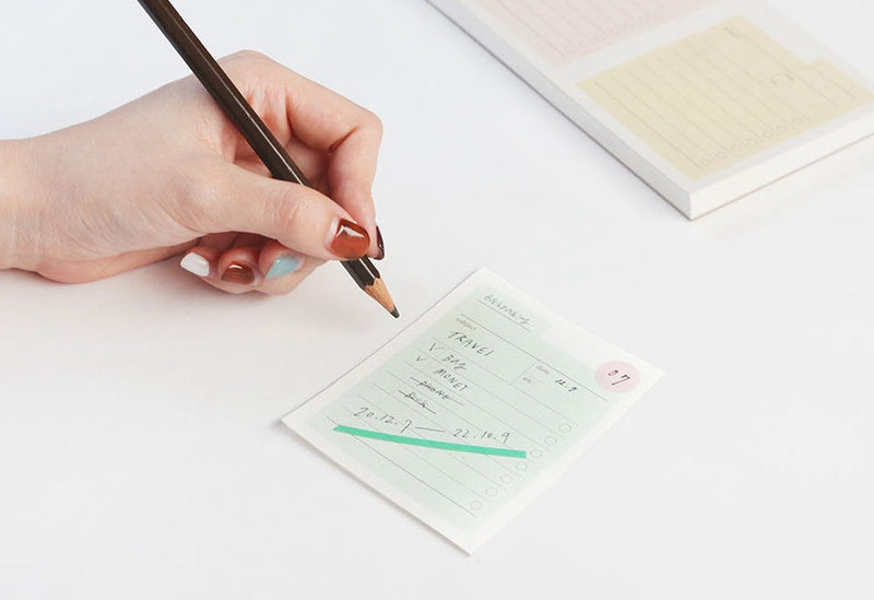 Archiving Memo Pad - Check