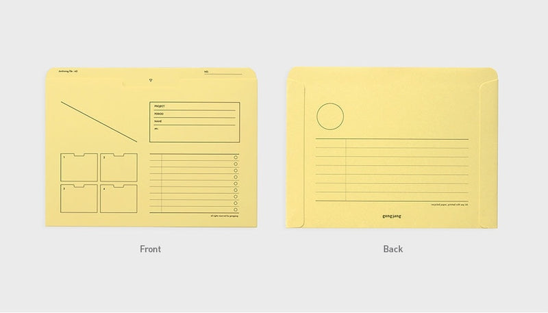 A5 Archiving File
