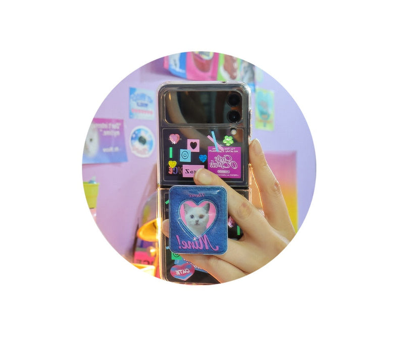 Square Photo Holder Phone Rest