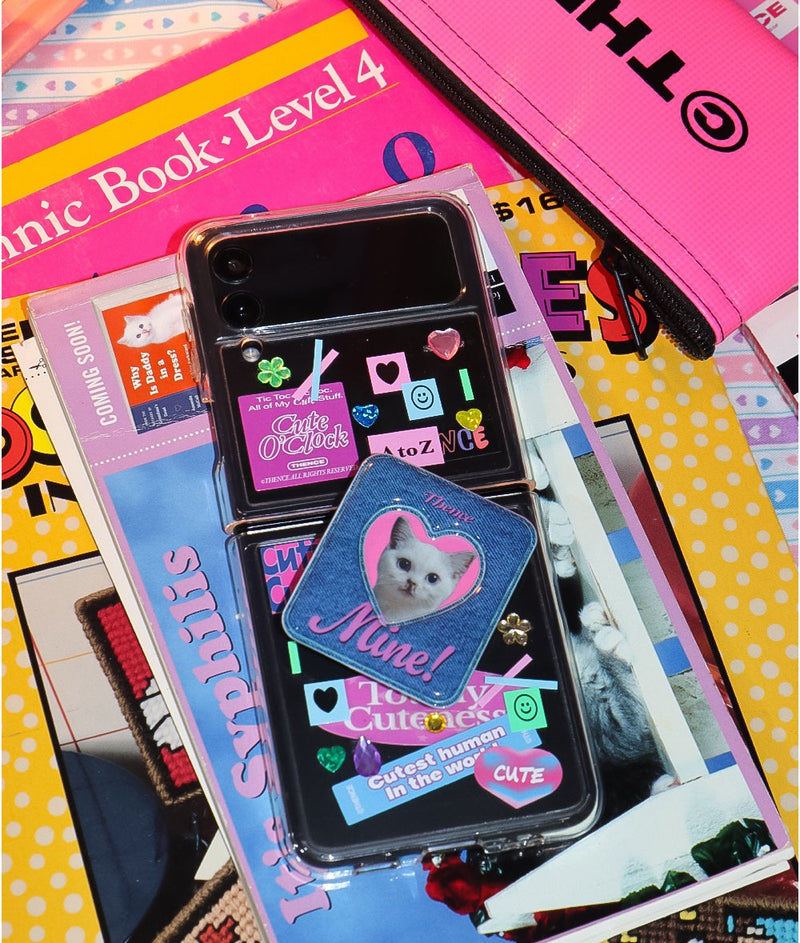 Square Photo Holder Phone Rest
