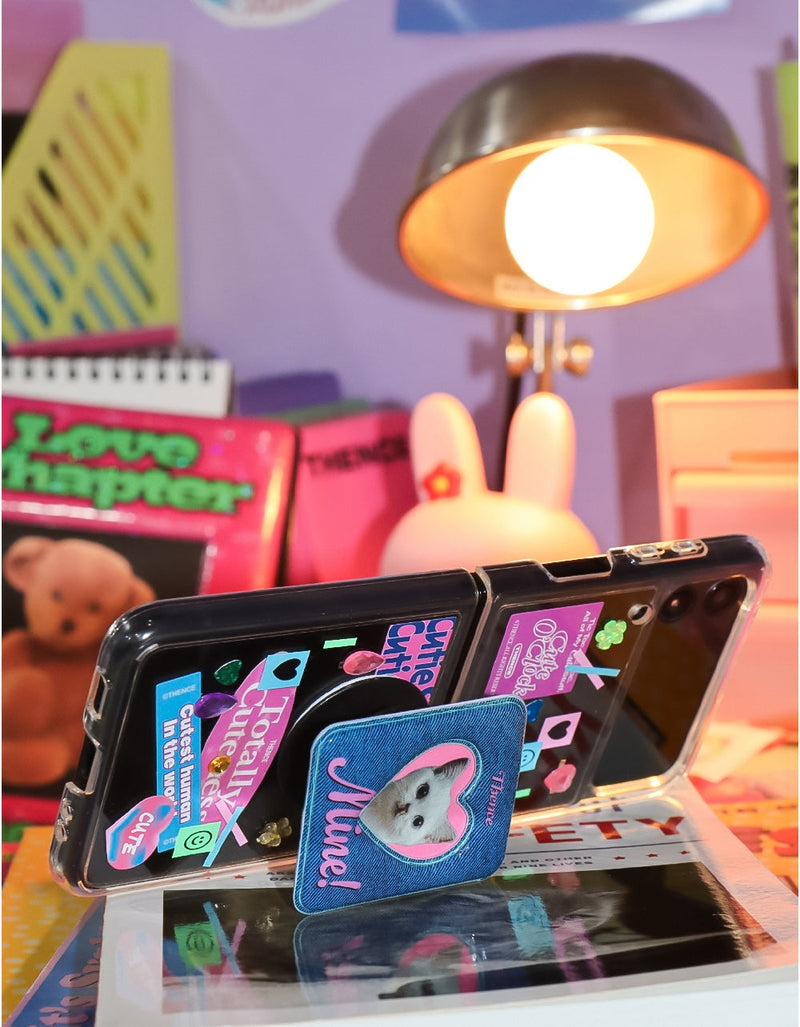 Square Photo Holder Phone Rest