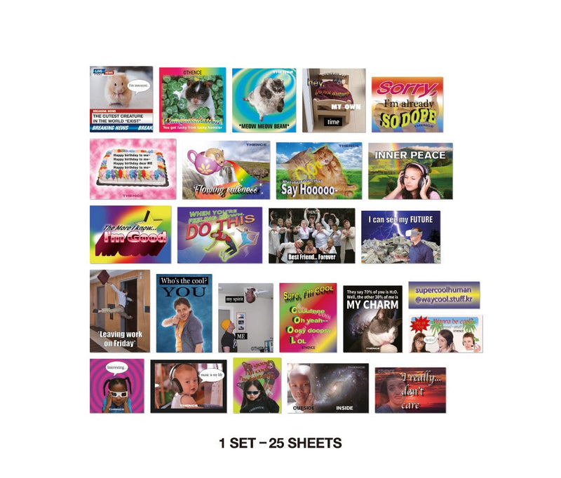 Meme Sticker Set - Ver.1