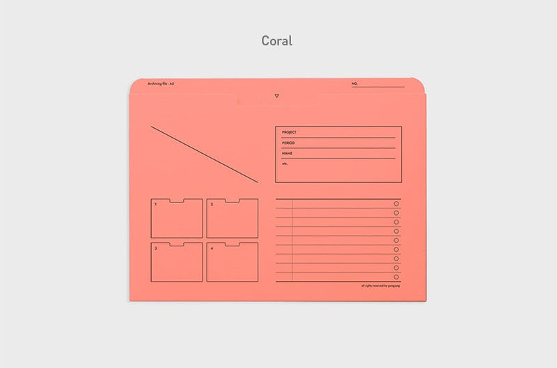 A5 Archiving File