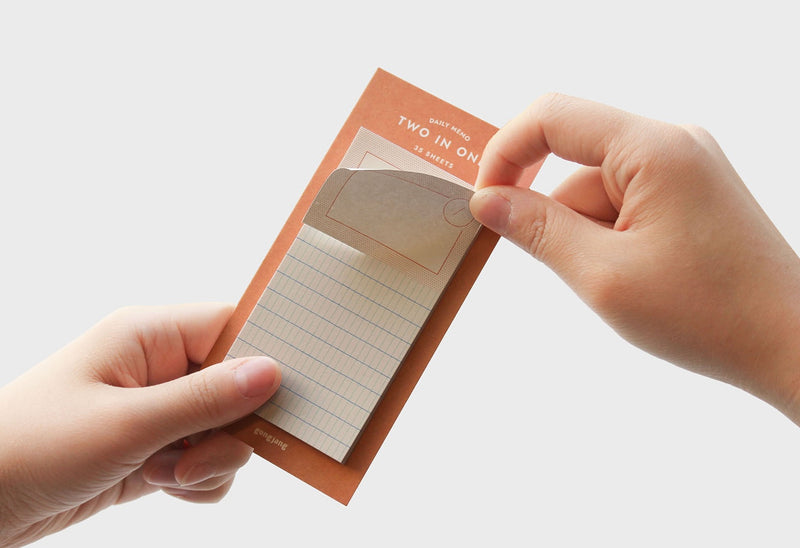 Two in One Sticky Memo - Daily