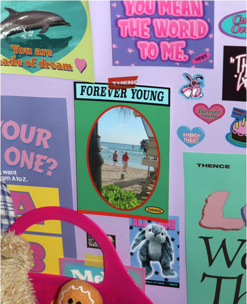 Forever Young Postcard