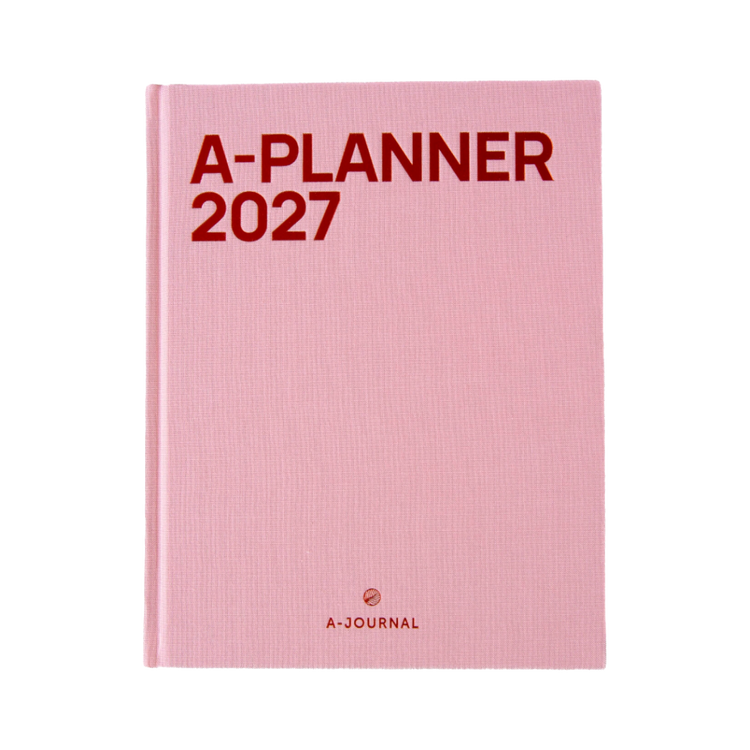 Pink Linen 2027 A-Planner