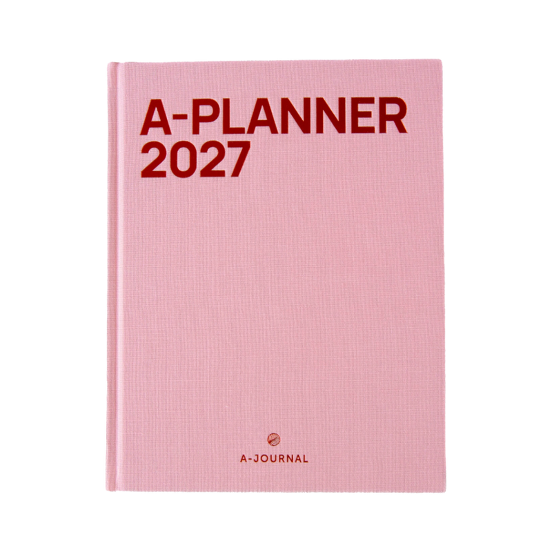 Pink Linen 2027 A-Planner