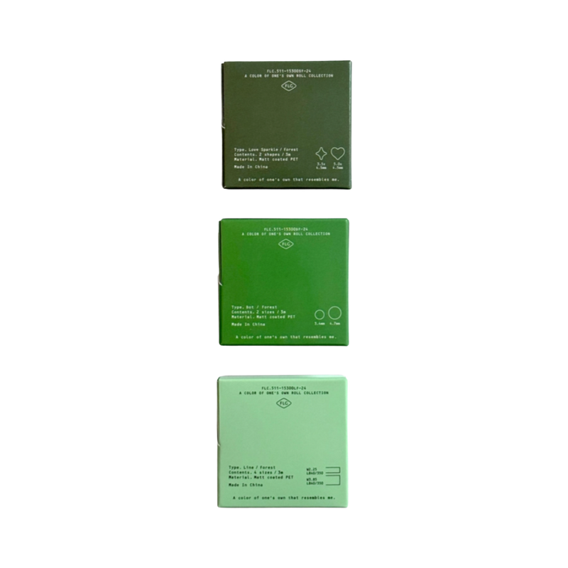 A Colour of One's Own Labels - Forest