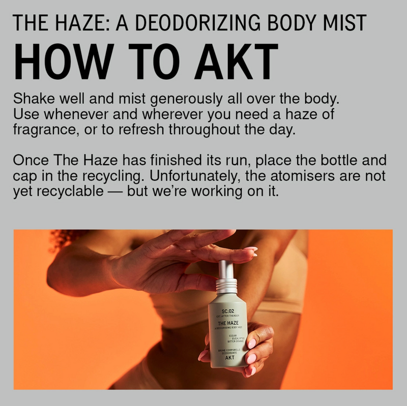 After Thunder Deodorising Body Mist