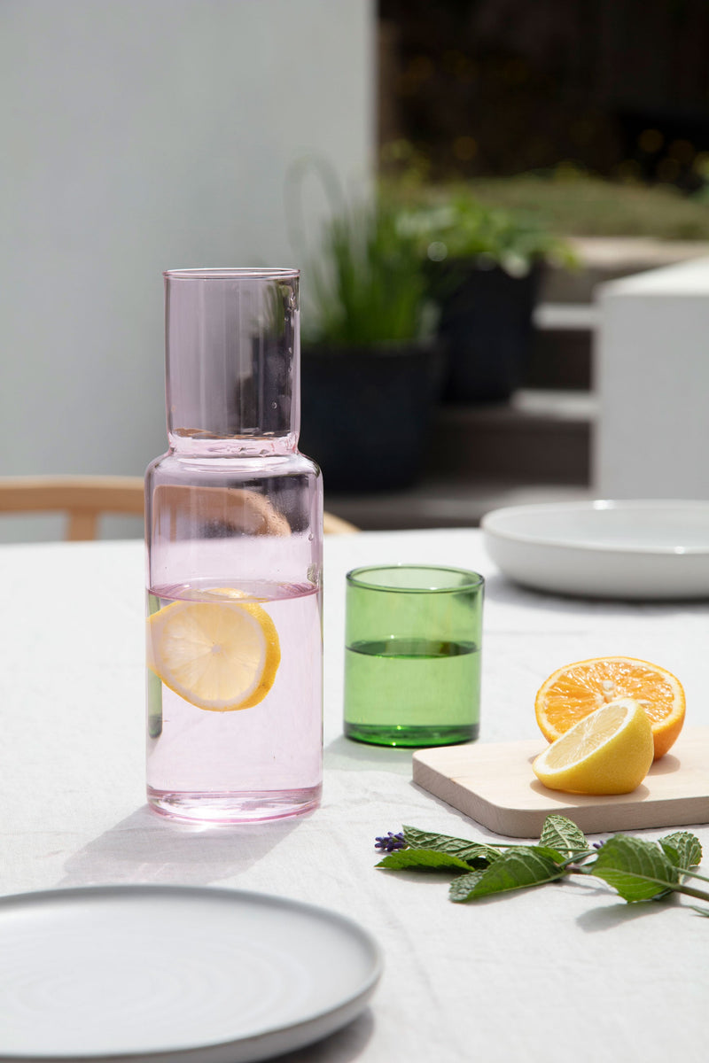 Duo Tone Glass Carafe