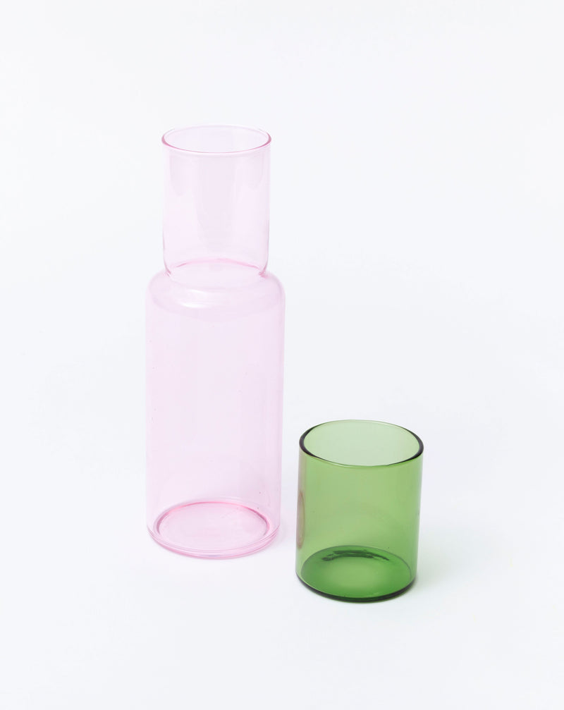 Duo Tone Glass Carafe