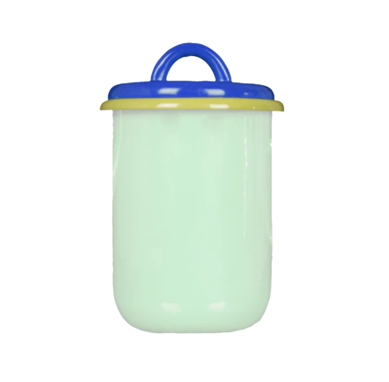 Colorama Small Enamel Jar