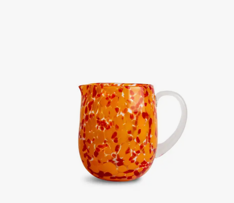 Jug Messy Round Orange