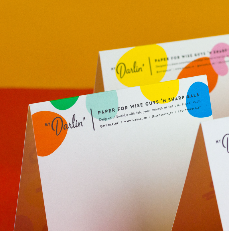 My Darlin' Oh Baby Baby Card