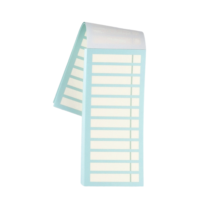 Check List Memo Pad in Mint Block