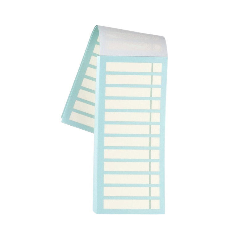 Check List Memo Pad in Mint Block