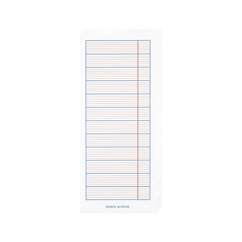 Check List Memo Pad in Navy