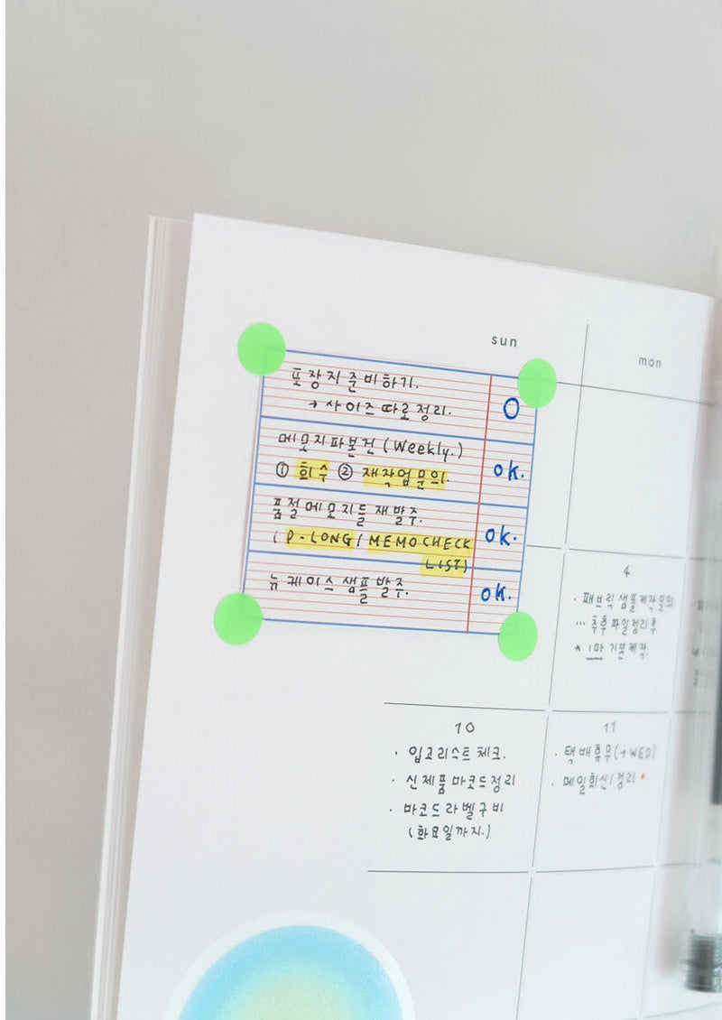 Check List Memo Pad in Navy