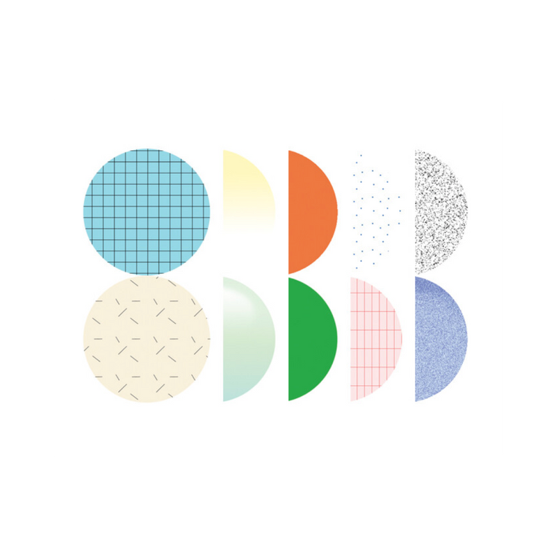 Circle Stickers Set