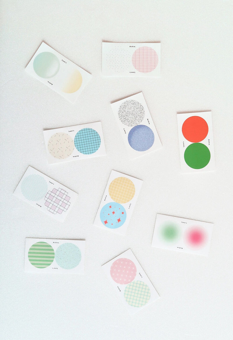 Circle Stickers Set
