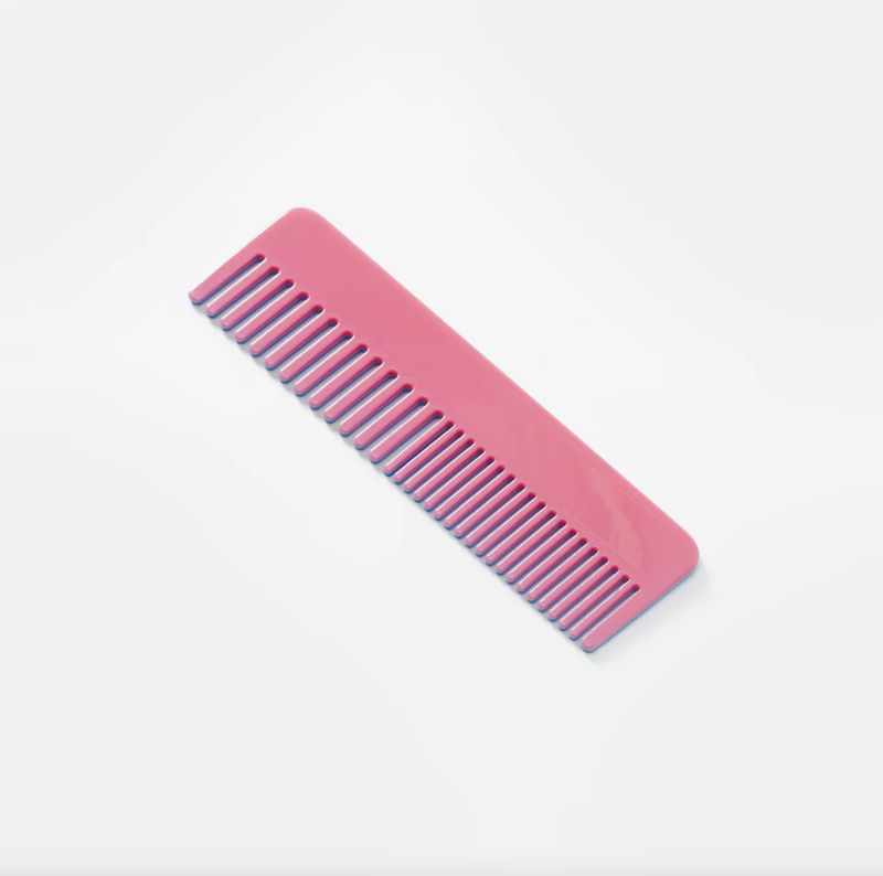 Dual Comb in Blue + Pink