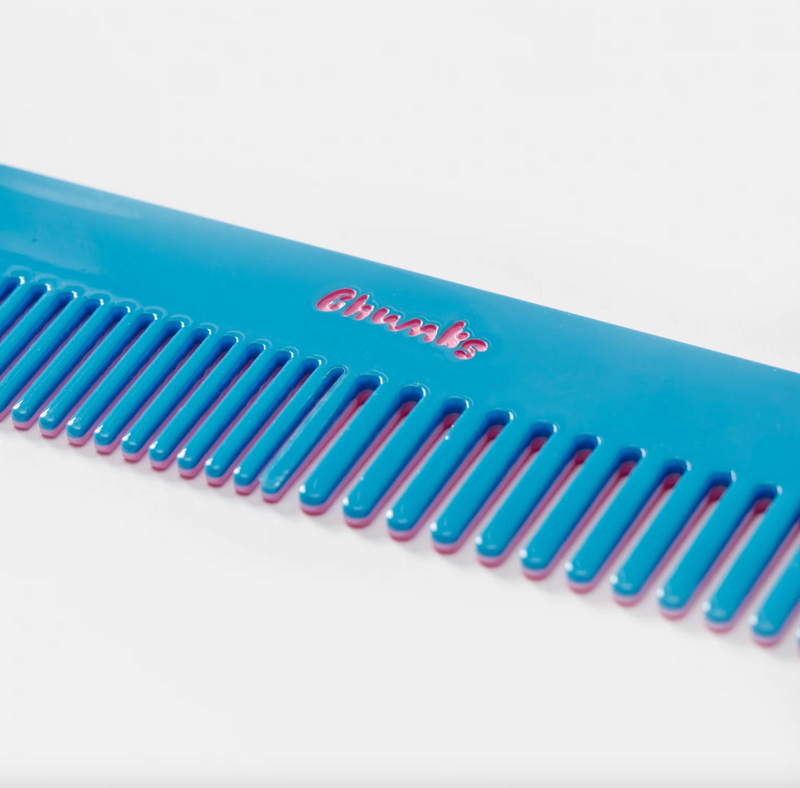 Dual Comb in Blue + Pink