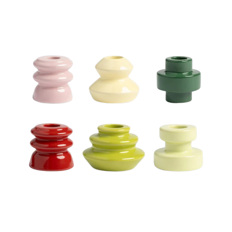 Small Stoneware Candle Holder