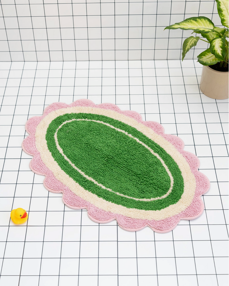 Carmen Bathmat in Green
