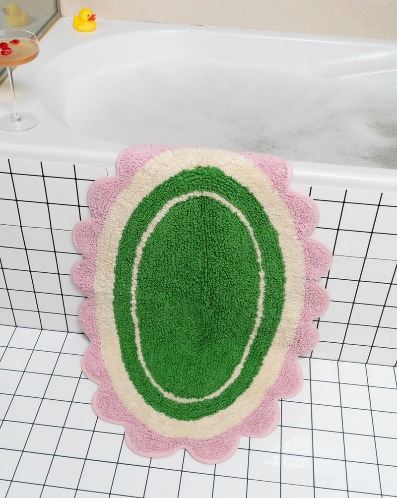 Carmen Bathmat in Green