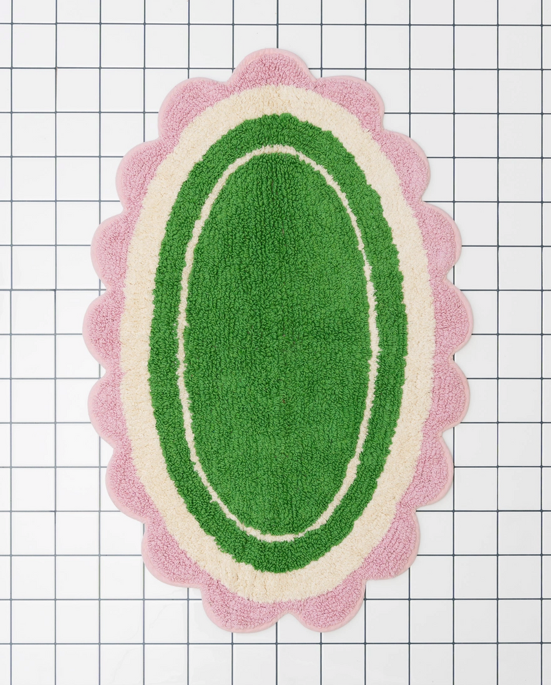 Carmen Bathmat in Green