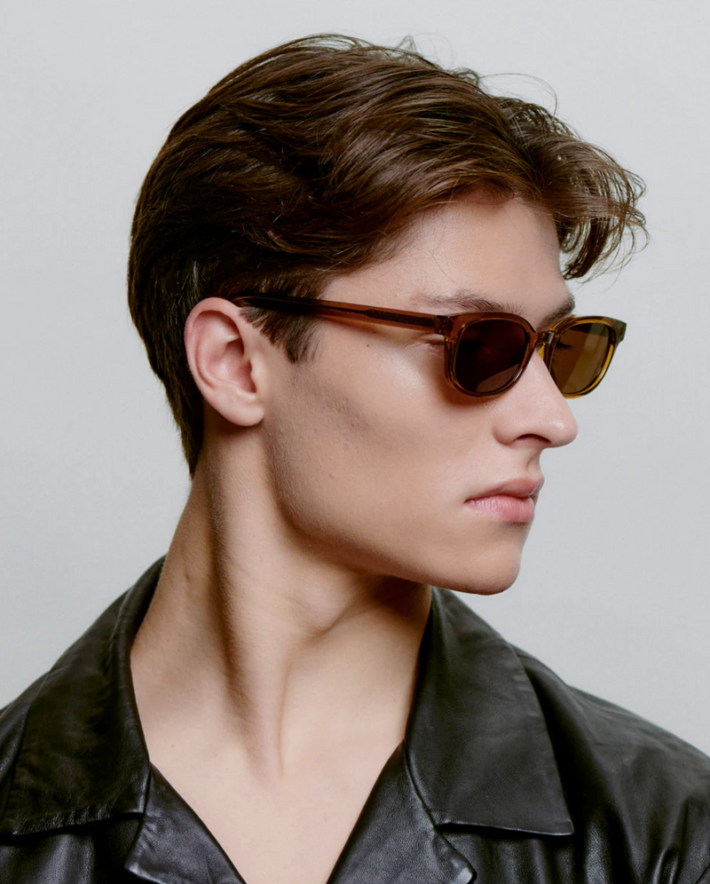 Charlie Sunglasses in Smoke Transparent