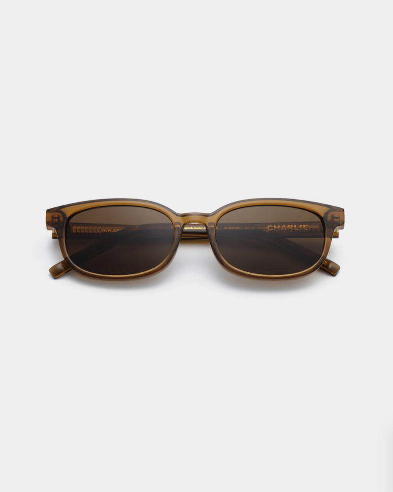 Charlie Sunglasses in Smoke Transparent