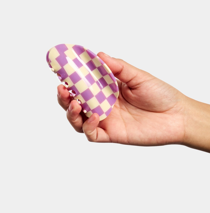 Checker Claw in Lavender