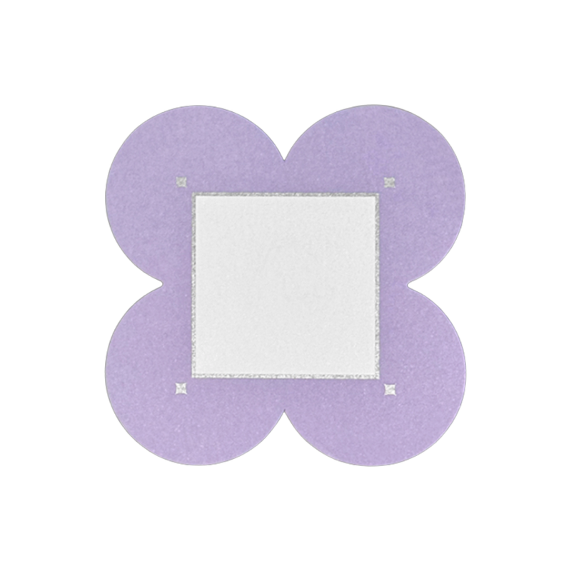 Shape of Heart Card - Clover